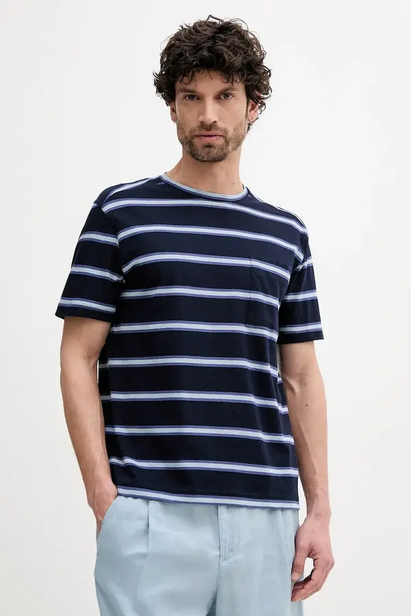 United Colors of Benetton Majica kratkih rukava s dodatkom lana United Colors of Benetton