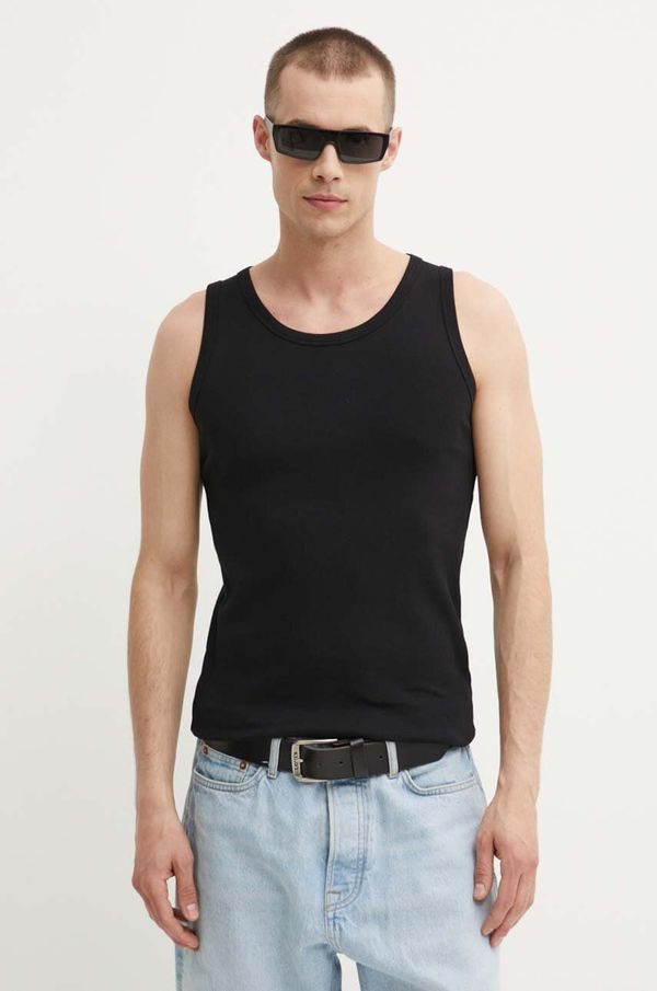 Samsoe Samsoe Majica kratkih rukava Samsoe Samsoe SALARS za muškarce, boja: crna, M24200035