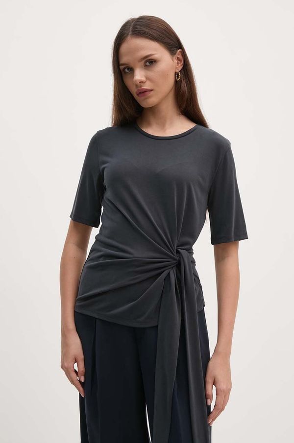 Sisley Majica kratkih rukava Sisley boja: crna, 350XL106A