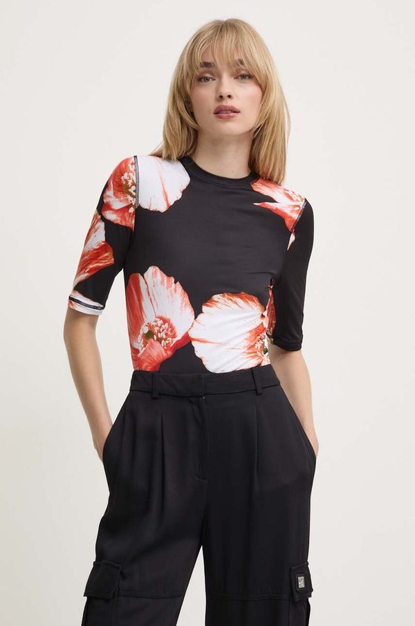 Stine Goya Majica kratkih rukava Stine Goya za žene, boja: crna, SG5920