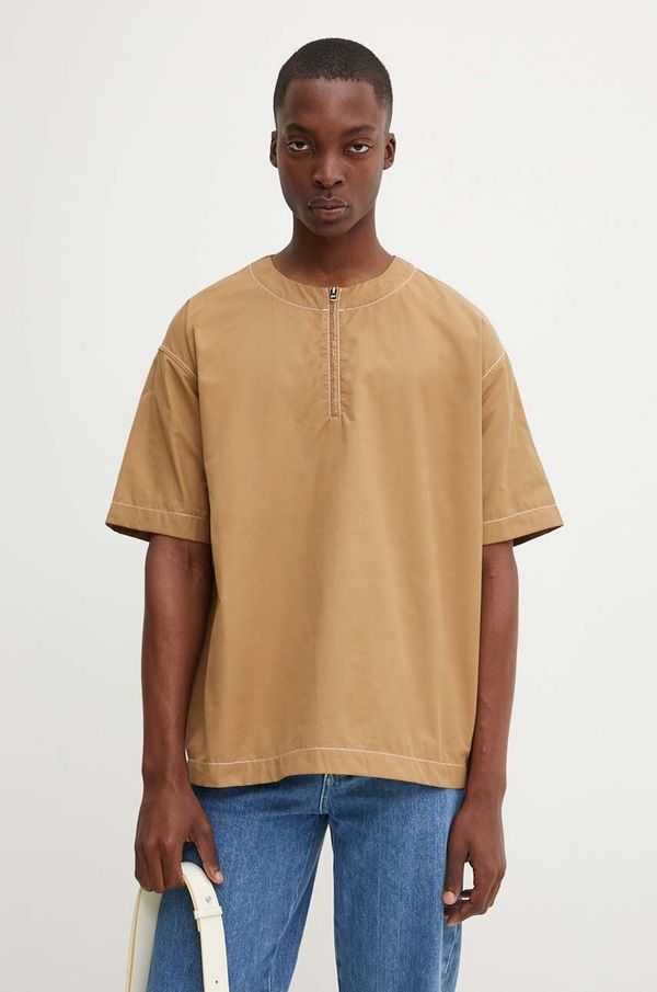 Sunnei Majica kratkih rukava Sunnei boja: bež, bez uzorka, RTWXTOP003