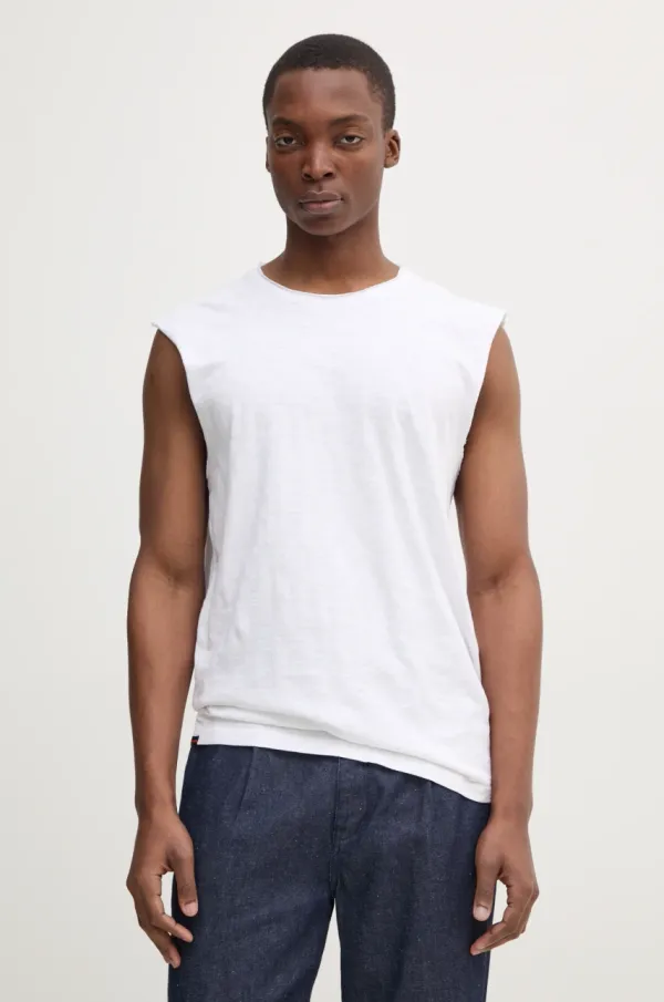 Superdry Majica kratkih rukava Superdry za muškarce, boja: bijela, M6010897A-01C