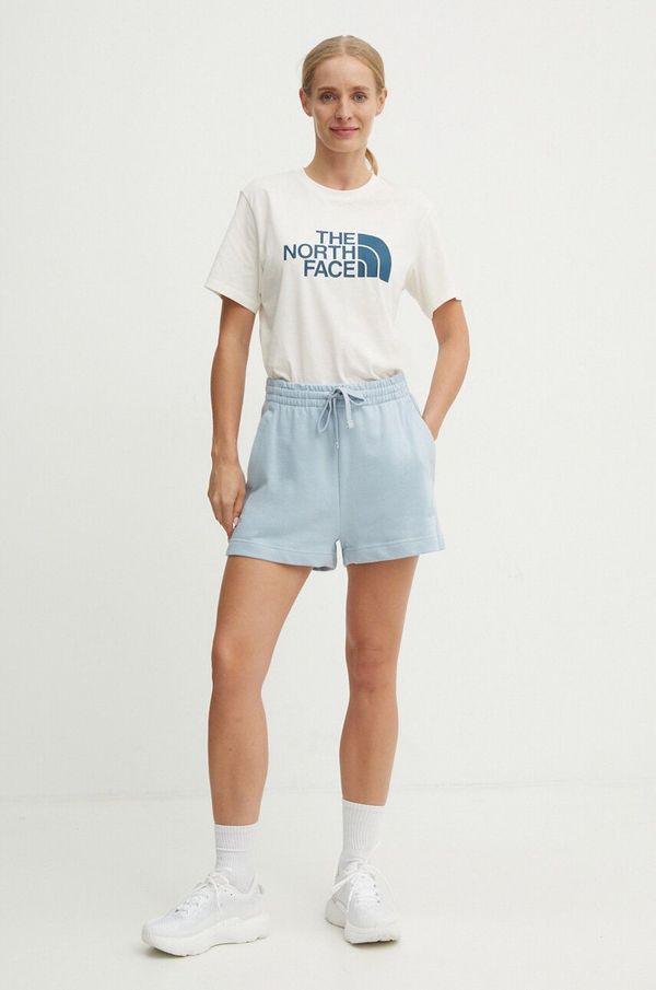 The North Face Majica kratkih rukava The North Face Relaxed Easy Tee za žene, boja: bež, NF0A8A6G7OU1