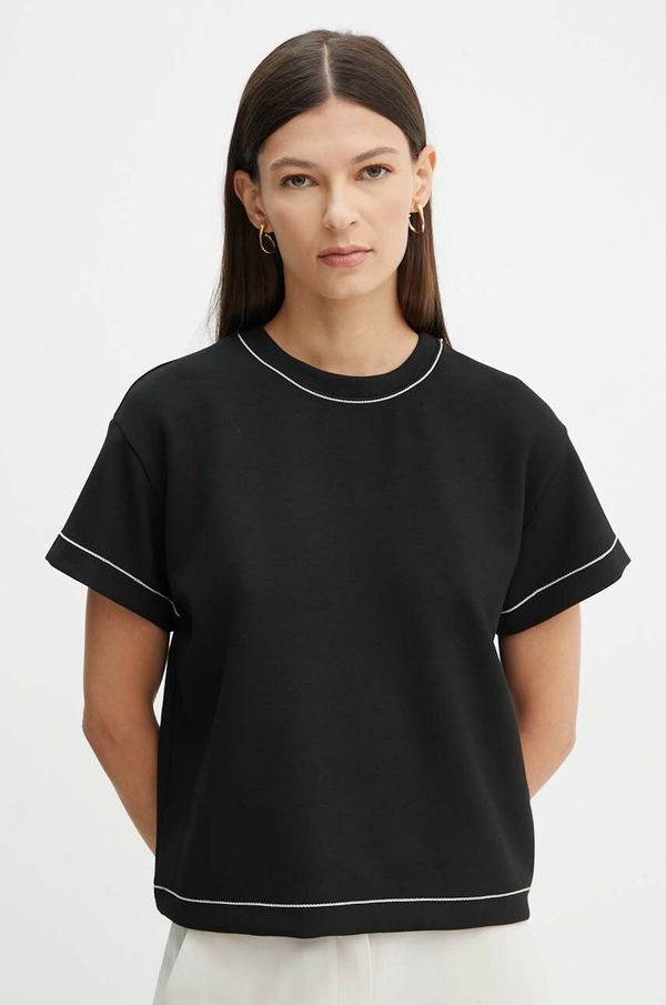 Theory Majica kratkih rukava Theory za žene, boja: crna, O0626504