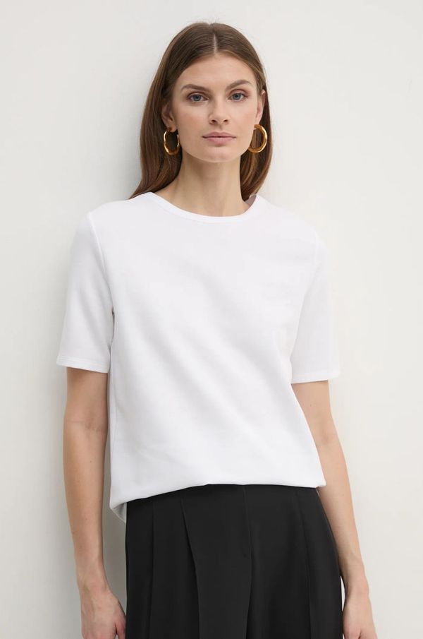 Twinset Majica kratkih rukava Twinset za žene, boja: bijela, 251AP2140