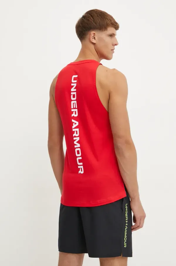 Under Armour Majica kratkih rukava Under Armour Baseline za muškarce, boja: crvena, 1361901