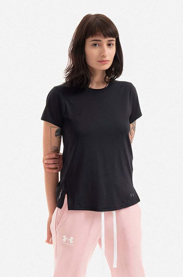Under Armour Majica kratkih rukava Under Armour IsoChill 200 Laser Tee za žene, boja: crna, 1369764-100