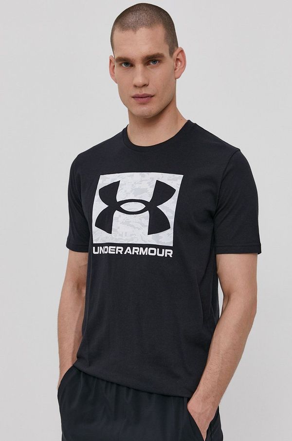 Under Armour Majica kratkih rukava Under Armour za muškarce, boja: crna, 1361673-369