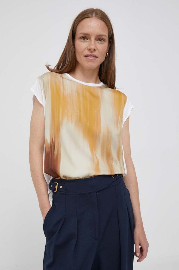 United Colors of Benetton Majica kratkih rukava United Colors of Benetton za žene, boja: bež