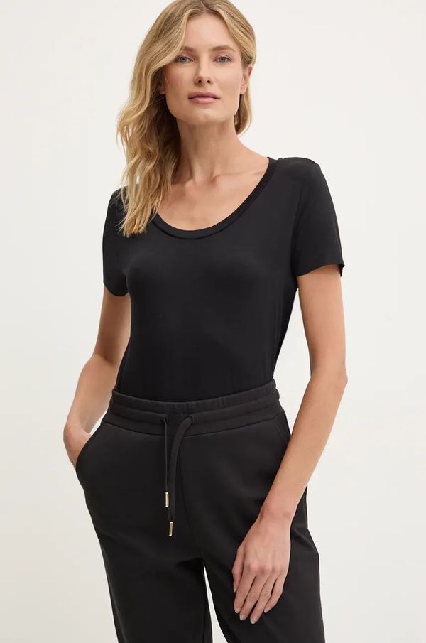 United Colors of Benetton Majica kratkih rukava United Colors of Benetton za žene, boja: crna, 3Z12D1087
