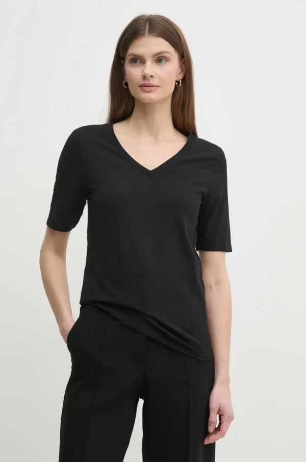 United Colors of Benetton Majica kratkih rukava United Colors of Benetton za žene, boja: crna, 3ZQM3M078