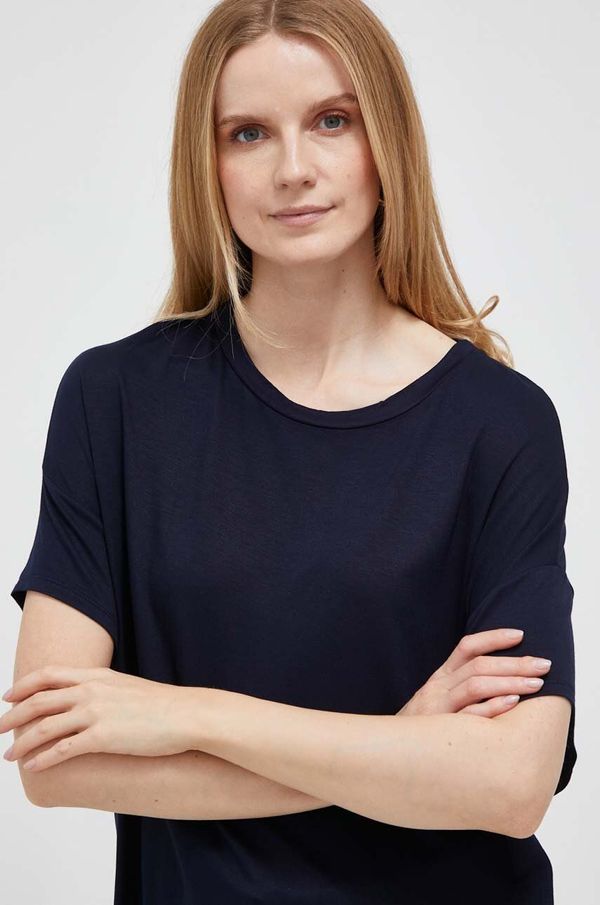 United Colors of Benetton Majica kratkih rukava United Colors of Benetton za žene, boja: tamno plava