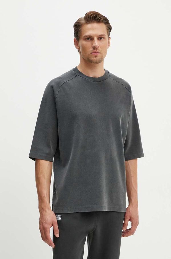 Won Hundred Majica kratkih rukava Won Hundred za muškarce, boja: siva, bez uzorka, 2750-12074