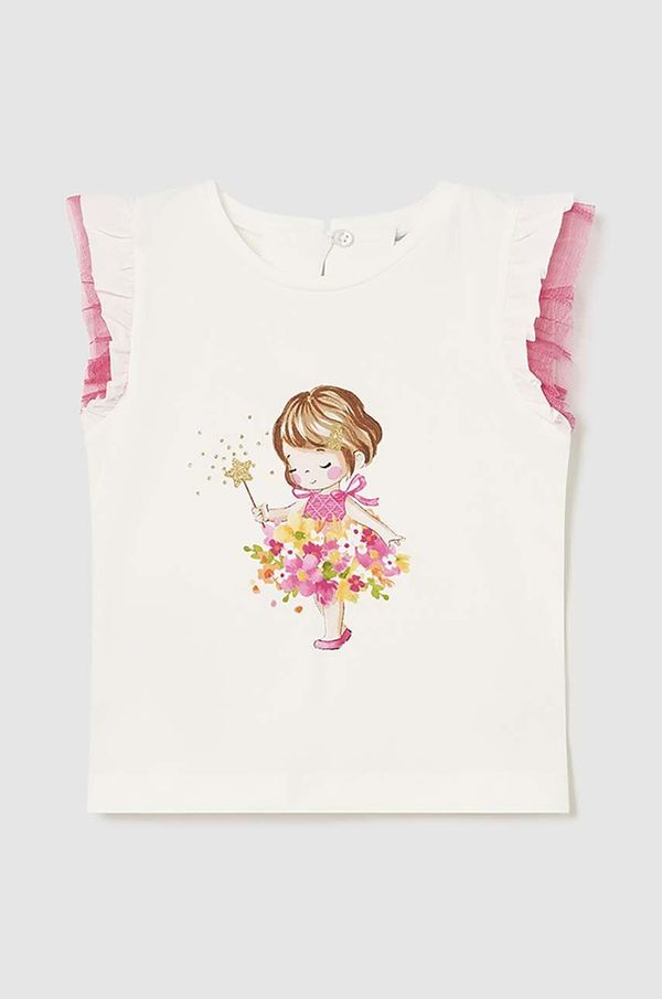 Mayoral Majica kratkih rukava za bebe Mayoral boja: ružičasta