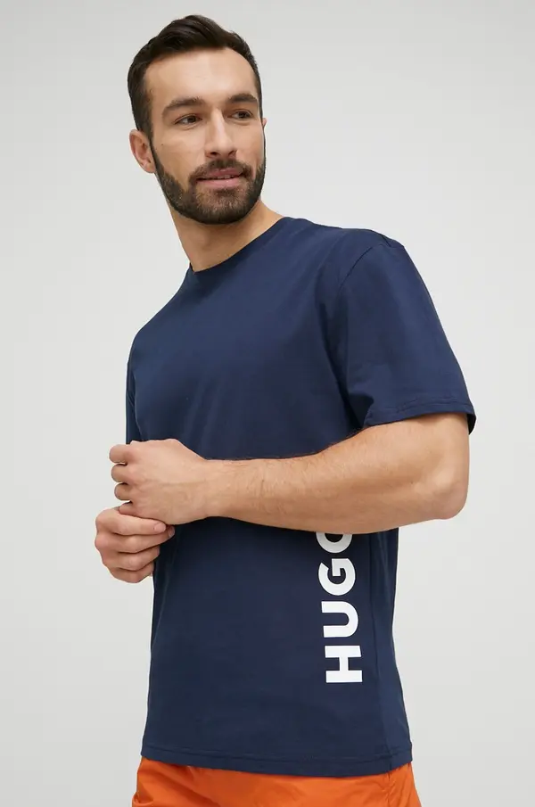 HUGO Majica kratkih rukava za plažu HUGO  T-SHIRT RN RELAXED