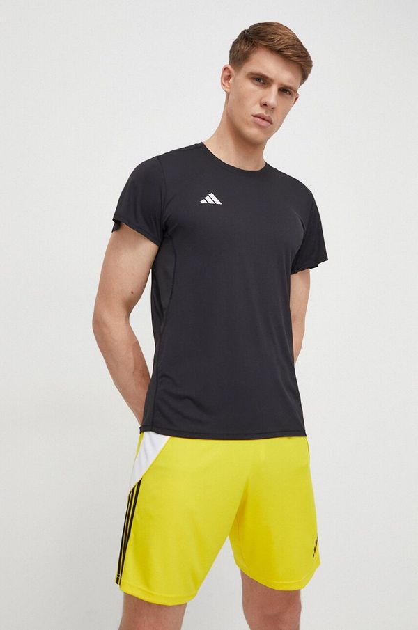 adidas Performance Majica kratkih rukava za trčanje adidas Performance Adizero boja: crna, bez uzorka