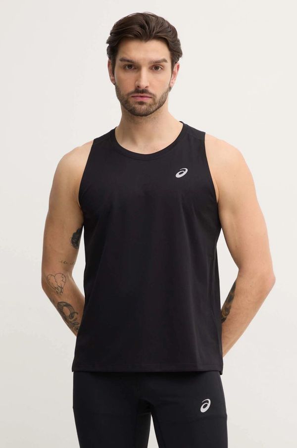 Asics Majica kratkih rukava za trčanje Asics Core boja: crna, 2011D223