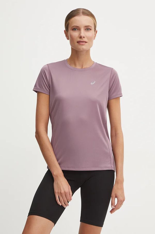Asics Majica kratkih rukava za trčanje Asics Core boja: ljubičasta, 2012C335
