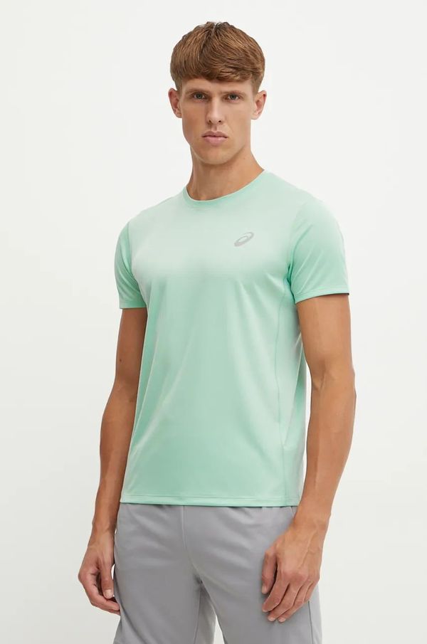 Asics Majica kratkih rukava za trčanje Asics Core boja: tirkizna, bez uzorka, 2011C341