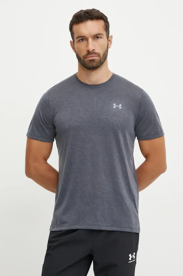 Under Armour Majica kratkih rukava za trčanje Under Armour Launch Camo boja: siva, bez uzorka, 1386681