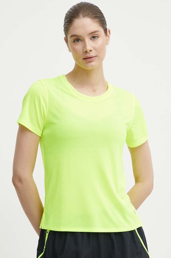 Under Armour Majica kratkih rukava za trčanje Under Armour Streaker boja: žuta