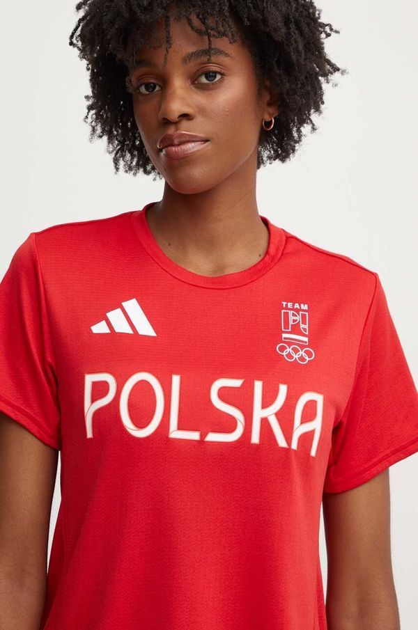 adidas Performance Majica kratkih rukava za trening adidas Performance HIIT Olympic boja: crvena, JF6702