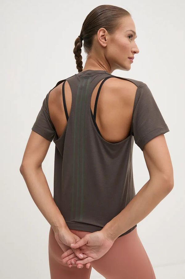 adidas Performance Majica kratkih rukava za trening adidas Performance Strength boja: zelena, IW3158