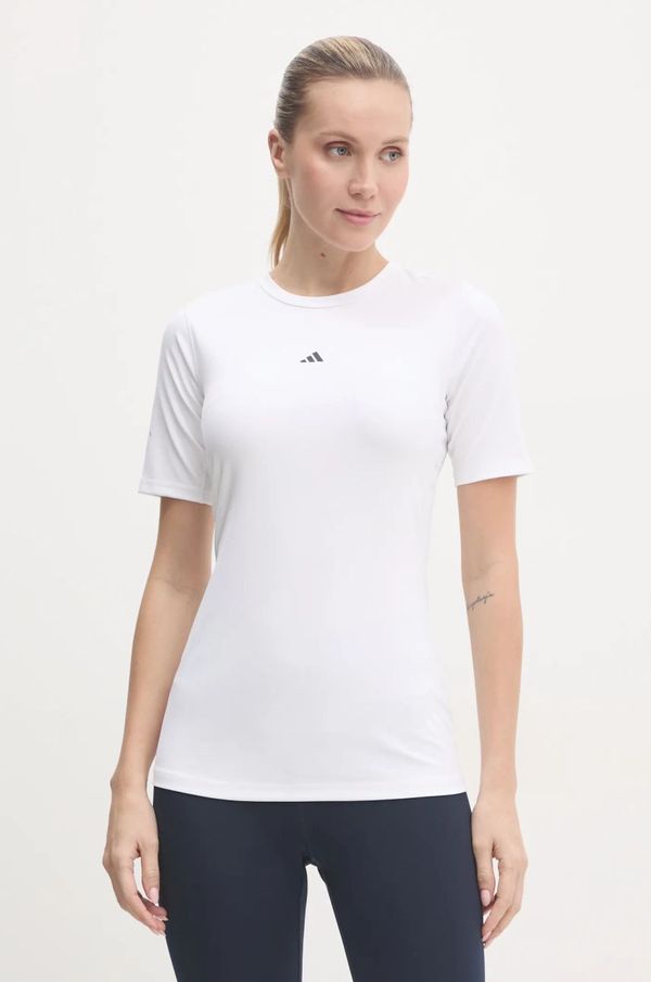 adidas Performance Majica kratkih rukava za trening adidas Performance Techfit boja: bež, IX3254