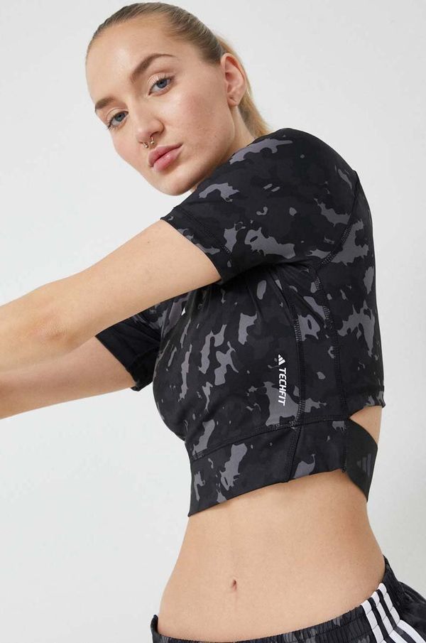 adidas Performance Majica kratkih rukava za trening adidas Performance Techfit boja: crna