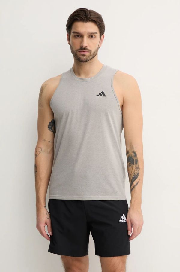 adidas Performance Majica kratkih rukava za trening adidas Performance Train Essentials boja: siva, IC6950