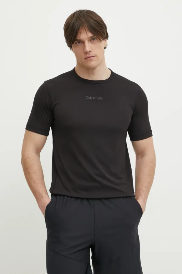 Calvin Klein Performance Majica kratkih rukava za trening Calvin Klein Performance boja: crna, bez uzorka, LVGMS5K159