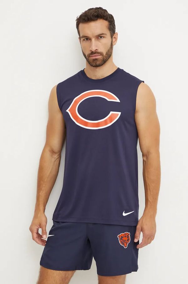 Nike Majica kratkih rukava za trening Nike Chicago Bears boja: tamno plava, 01B3-41L-7Q-RPU