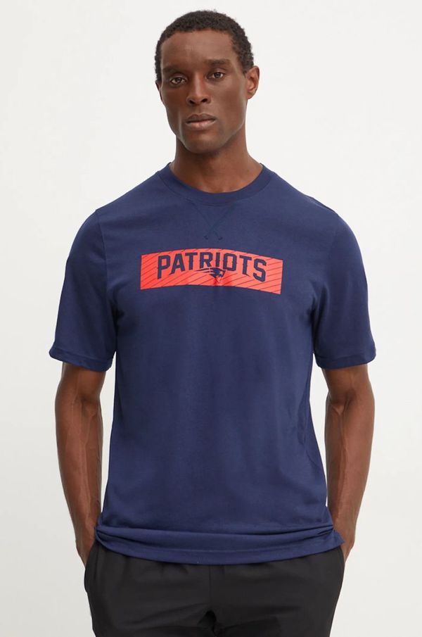 Nike Majica kratkih rukava za trening Nike New England Patriots boja: tamno plava, s tiskom, 02FF-41S-8K-B73