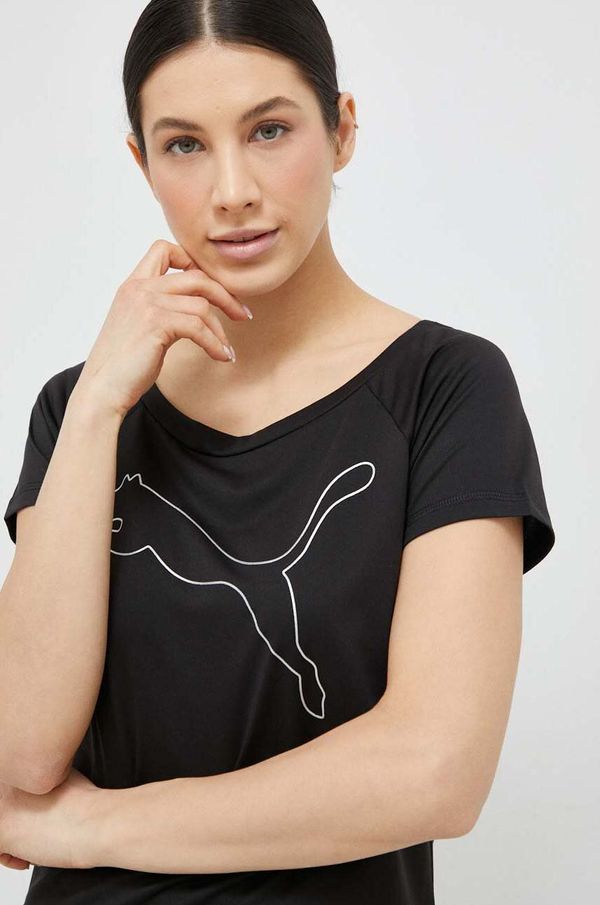Puma Majica kratkih rukava za trening Puma Favorite boja: crna
