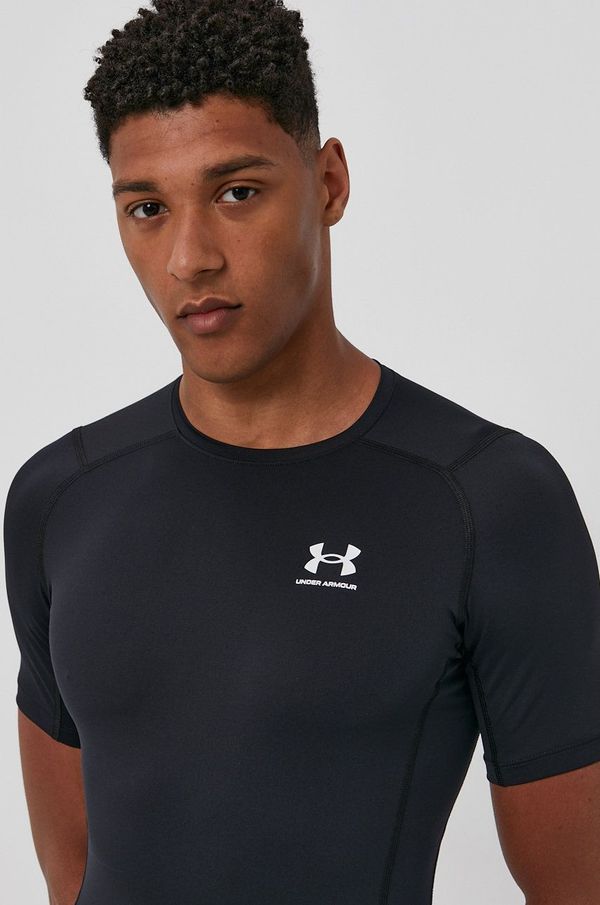 Under Armour Majica kratkih rukava za trening Under Armour boja: crna, jednobojni model, 1361518-410