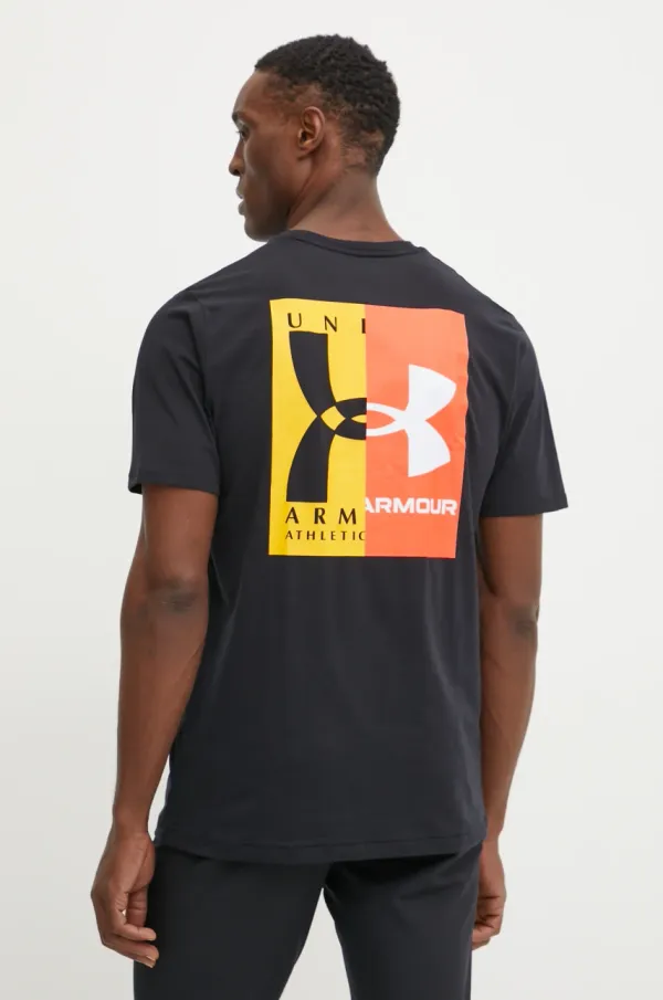 Under Armour Majica kratkih rukava za trening Under Armour boja: crna, s tiskom, 1390165