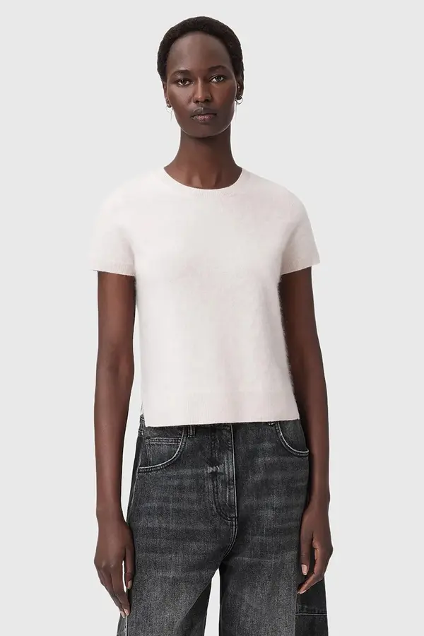 AllSaints Majica od kašmira AllSaints REBEL TEE