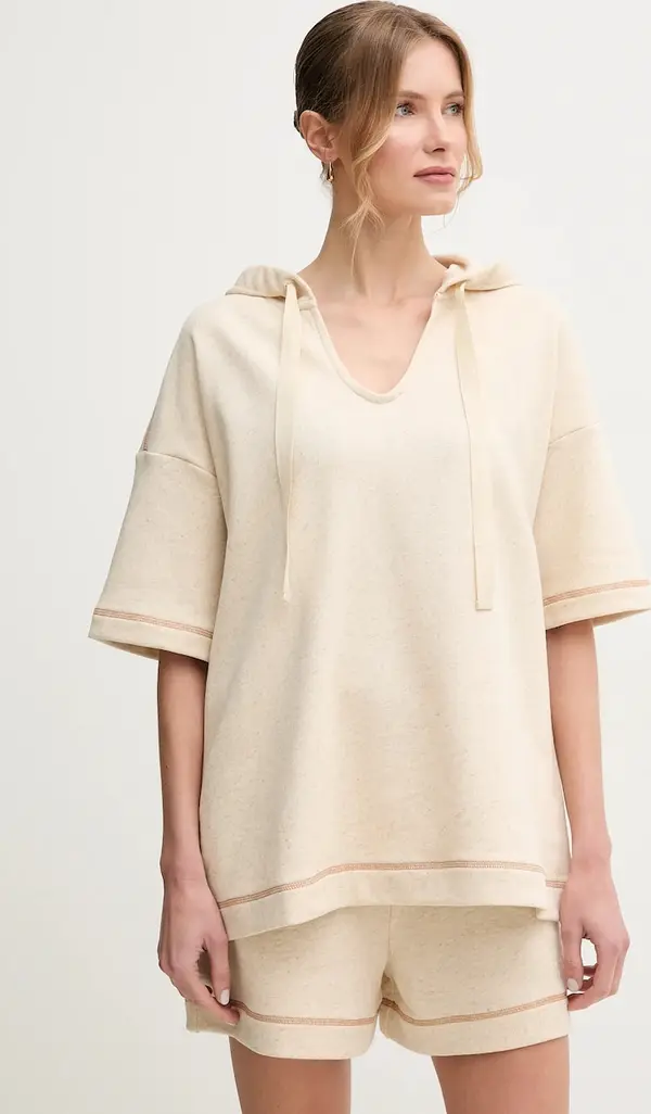MM by Max Mara Majica od mješavine lana MM by Max Mara
