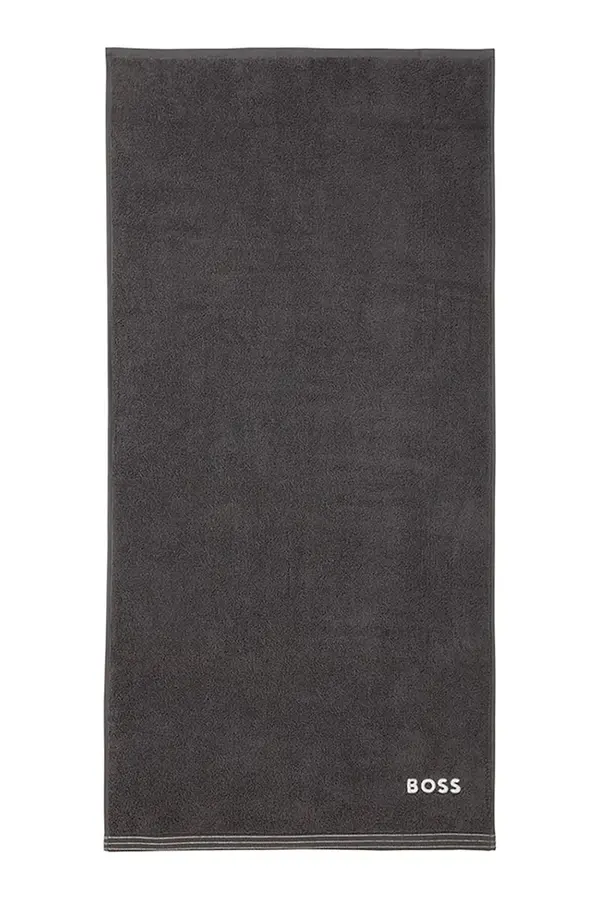 Boss Mali pamučni ručnik BOSS EDGE Graphite 50 x 100 cm