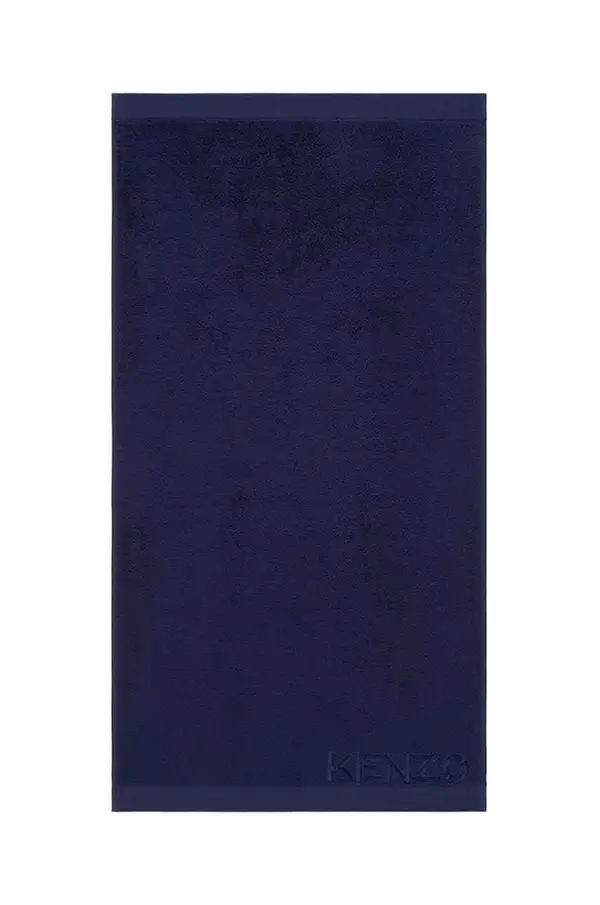 Kenzo Mali pamučni ručnik Kenzo Iconic Navy 55x100 cm