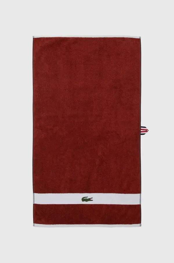 Lacoste Mali pamučni ručnik Lacoste L Casual Terre Battue 55 x 100 cm