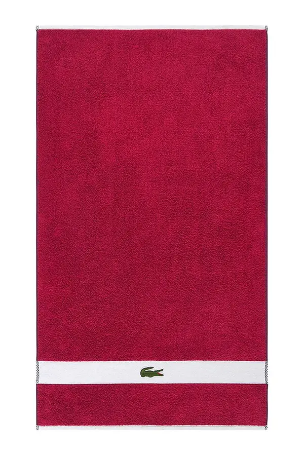 Lacoste Mali pamučni ručnik Lacoste LCASUAL Bigarreau 55 x 100 cm