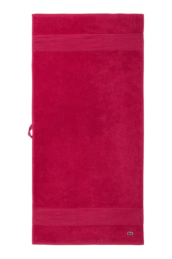 Lacoste Mali pamučni ručnik Lacoste LLECROCO Bigarreau 50 x 100 cm