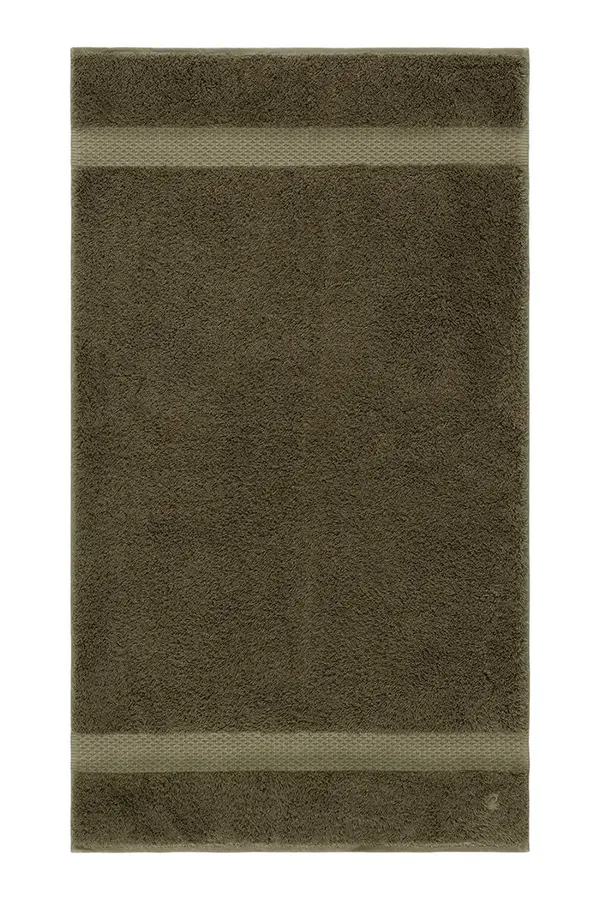 Yves Delorme Mali ručnik s pamukom Yves Delorme ETOILE Kaki 55 x 100 cm