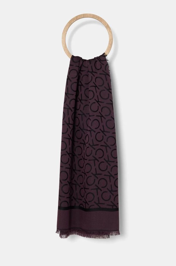 Calvin Klein Marama Calvin Klein za žene, boja: crna, s uzorkom, K60K612880