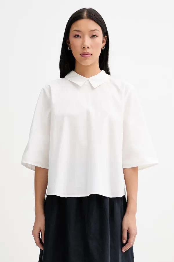 Marc O'Polo Marc O'Polo bluza košulja za žene od pamuka
