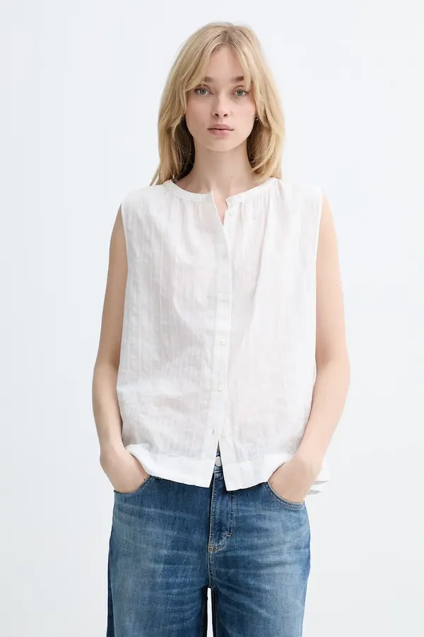 Marc O'Polo Marc O'Polo bluza košulja ženska od pamuka