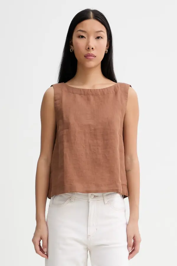 Marc O'Polo Marc O'Polo bluza ženska od lana