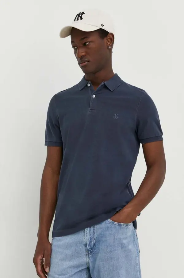 Marc O'Polo Marc O'Polo polo majica za muškarce od pamuka s elastanom