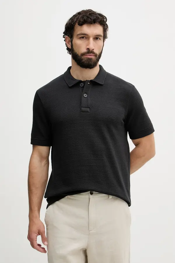 Marc O'Polo Marc O'Polo polo majica za muškarce od pamuka s elastanom